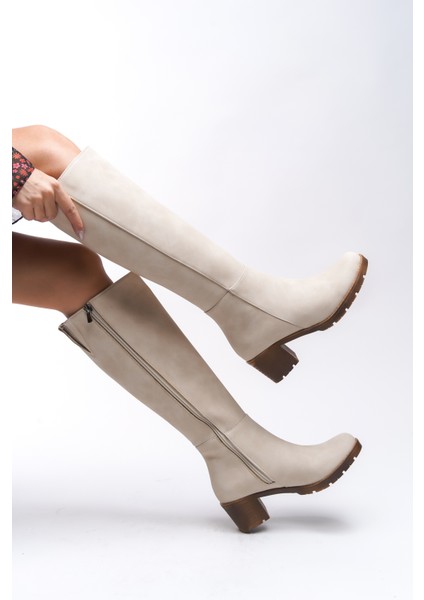 Hioverra Kadın Topuklu Çizme 0012745 modelleri