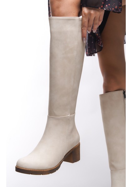 Hioverra Kadın Topuklu Çizme 0012745 indirimleri