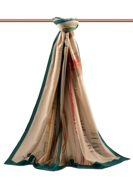 Lüks Medine Ipeği Şal Petrol Yeşili fiyatları