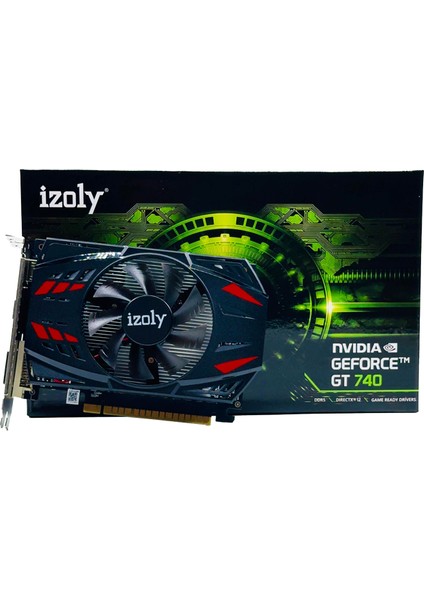 GT740 4gb Nvıdıa Ddr5 128 Bıt Vga+Hdmı Ekran Kartı