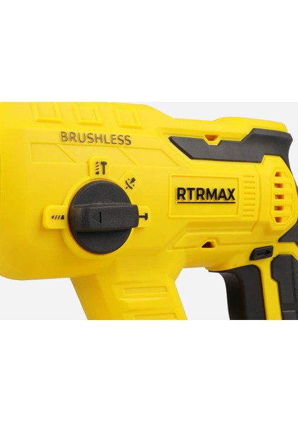 Akülü Elektropnömatik Kırıcı Delici Kömürsüz 2.2j 2X4AH Akü Hızlı Şarj X-Lıon - RTX2095 modelleri