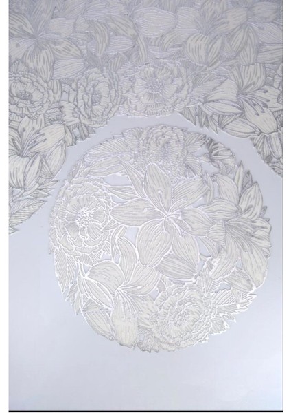 Acar 6’lı Amerikan Servisi Supla Yuvarlak Gümüş 38 cm – ACR-283 C320.033 fırsatları