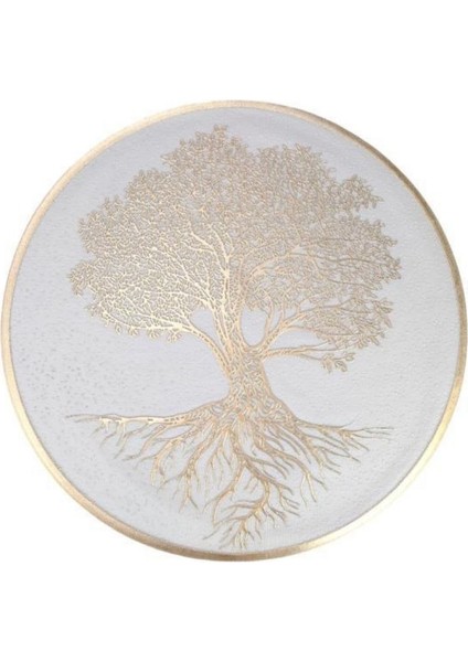 Acar 6’lı Amerikan Servisi Supla Yuvarlak Gold 38 cm – ACR-284 C320.033