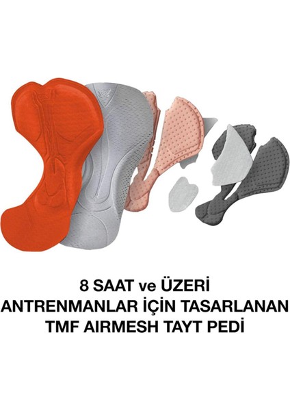 Siyah Bisikletçi Iç Çamaşırı (Boxer) Airmesh Pedli