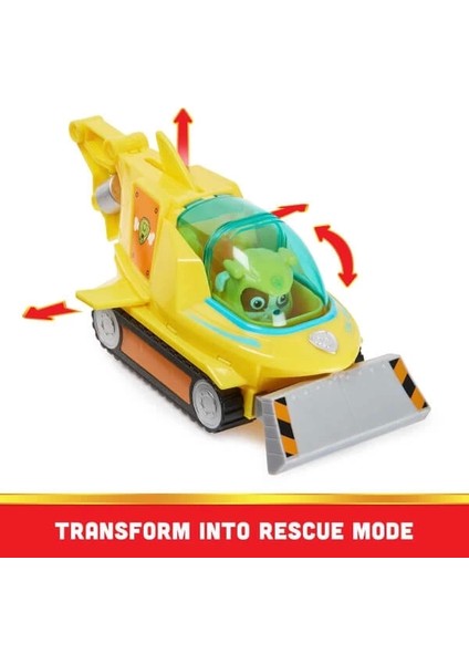 Paw Patrol Aqua Pups Temalı Araçlar - Rubble