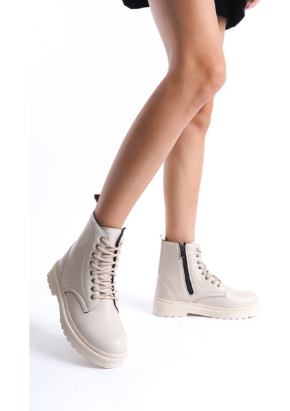 D0901 Kadın Fermuarlı Bot indirimleri