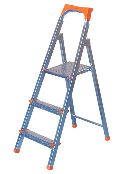 Metal Aktif Gaz Altı Kaynaklı 2+1 Profil Merdiven - Güvenli ve Dayanıklı Ev ve Iş Kullanımına Uygun