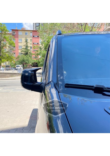 Citroen Jumpy 2019 Sonrası Uyumlu Batman Yarasa Ayna Kapağı Piano Black Abs Plastik Sağ Sol Takım fırsatları