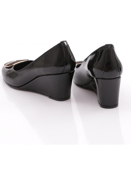 25326 Kadin Silver Taşli Tokali Dolgu Taban Ayakkabi modelleri