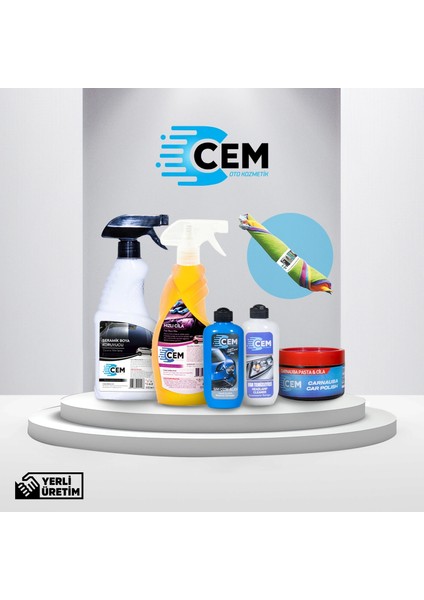 Cem Car Care Oto Boya Koruma&parlaklık Dış Bakım Seti