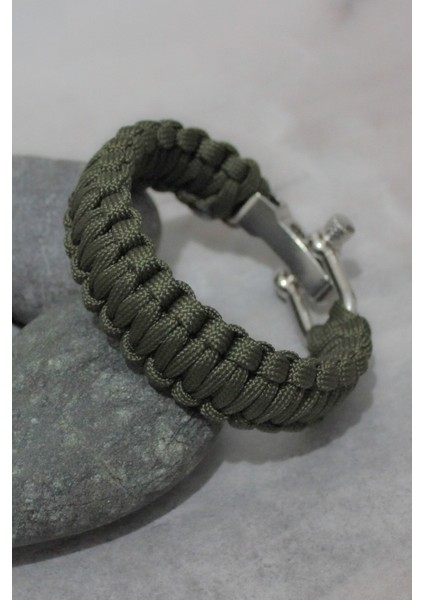 Paracord Paraşüt Ipi Outdoor Bileklik 3 Kademeli U Klips fırsatları