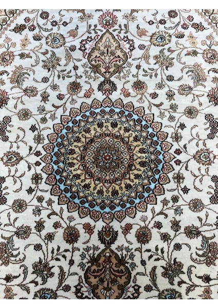 El Dokuma Ipek Floş Halı - 126 x 184
