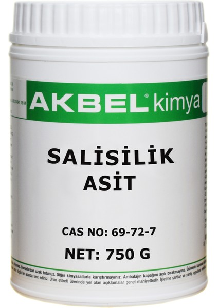 Salisilik Asit 750 Gr