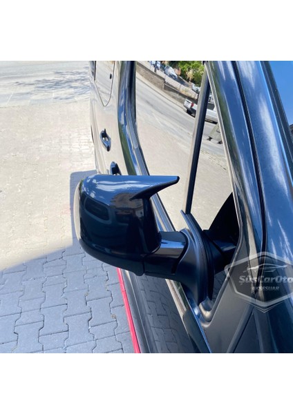 Peugeot Expert 2017 Sonrası Uyumlu Batman Yarasa Ayna Kapağı Piano Black Abs Plastik Sağ Sol Takım fırsatları