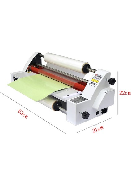 V480 Tam Otomatik Selefon ve Laminasyon Filmi Kaplama Makinesi 45 cm modelleri