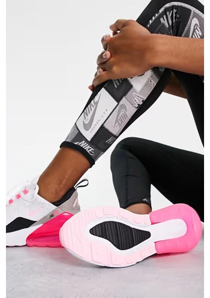Air Max 270 G. S. White Pink Sneaker Günlük Spor Ayakkabı Beyaz Pembe