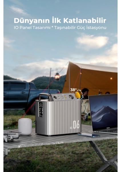 Hako 600W Taşınabilir Güç Kaynağı