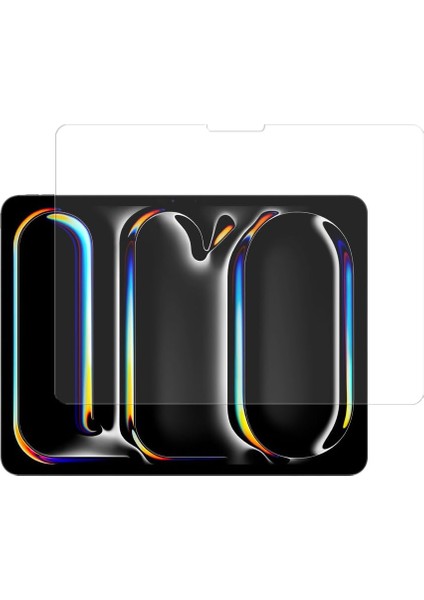 Apple iPad Pro 13 Inc M4 (2024) Çizilmeye ve Kırılmaya Dayanıklı Esnek Şeffaf Flexible Nano Ekran Koruyucu A2925 A2926