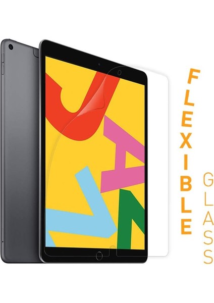 Apple iPad 5. Nesil (2017) 9.7 Çizilmeye ve Kırılmaya Dayanıklı Esnek Şeffaf Flexible Nano Ekran Koruyucu A1822 A1823
