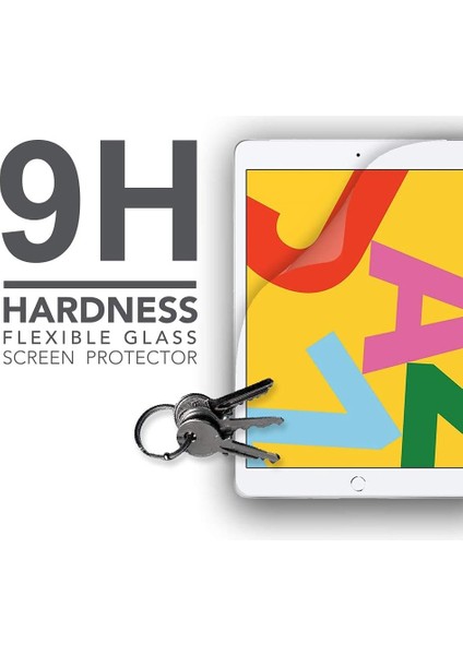 Apple iPad 5. Nesil (2017) 9.7 Çizilmeye ve Kırılmaya Dayanıklı Esnek Şeffaf Flexible Nano Ekran Koruyucu A1822 A1823