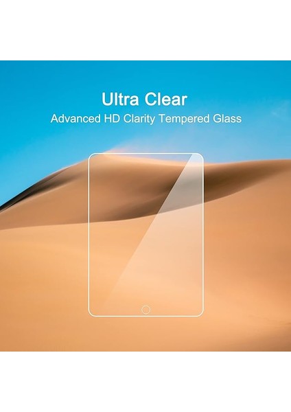 Apple iPad 5. Nesil (2017) 9.7 Çizilmeye ve Kırılmaya Dayanıklı Esnek Şeffaf Flexible Nano Ekran Koruyucu A1822 A1823