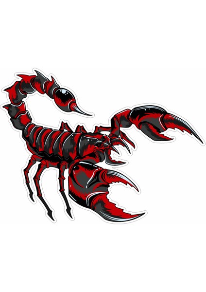 Akrep Antalyaspor Scorpion Araba Oto Motosiklet Karavan Sticker 00464
