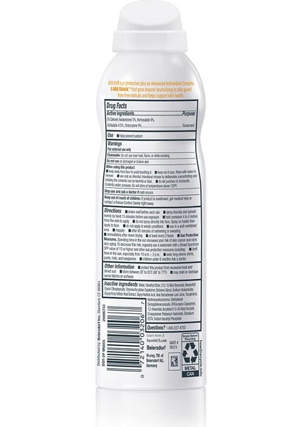 Advenced Hydration 50 Spf 5 Aox Shield Güneş Koruyucu 170 gr