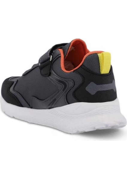 Erkek Çocuk Spor Ayakkabı Kaoru Sneaker Ayakkabı Koyu Gri SA23LF006-230