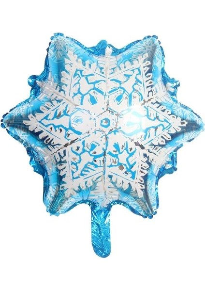 Kar Tanesi Şeklinde Folyo Balon 58X50 cm