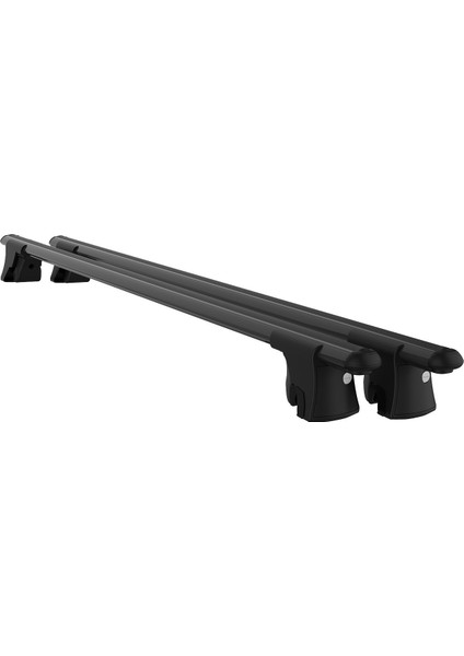 Fiat Egea Cross Hatchback/Cross Wagon (2021-2024) için Araç Üstü Portbagaj Taşıyıcı / Kilitlenebilir Tavan Barları 2li Set Siyah fiyatları