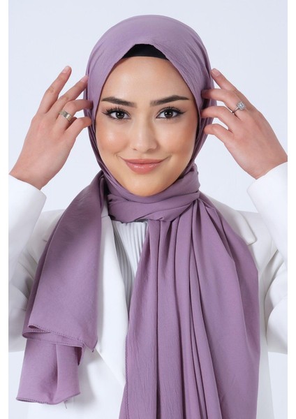 Asya Şal - Koyu Leylak