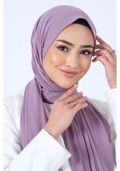 Asya Şal - Koyu Leylak