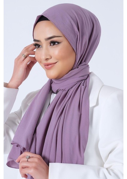 Asya Şal - Koyu Leylak