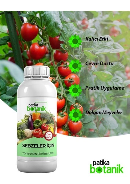 500 ml Sebzeler Için Bitki Besini - Topraktan