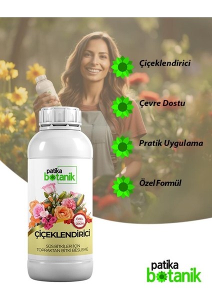 500 ml Çiçeklendirici- Süs Bitkileri Için - Topraktan