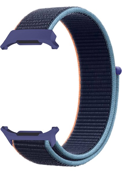 Samsung Galaxy Watch Ultra 47MM Kordon Cırtcırt Kumaş Ayarlanabilir Lacivert