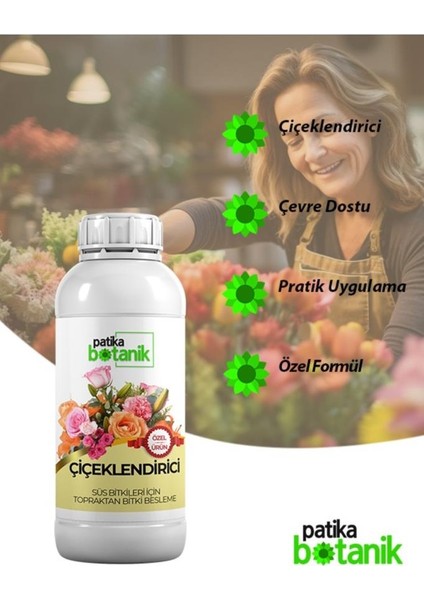 500 ml Çiçeklendirici- Süs Bitkileri Için - Topraktan