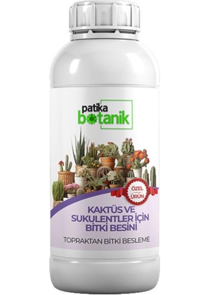 500 ml Kaktüs ve Sukulentler Için Genel Besin - Topraktan