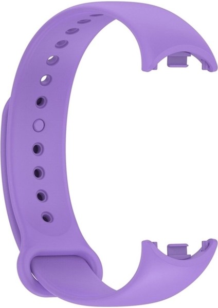Xiaomi Mi Band 9 Kordon Silikon Mat Klasik Renkli Lila