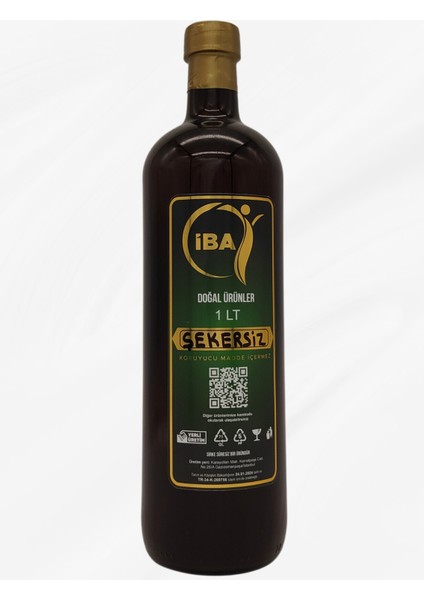 Iba Şekersiz Tentürü 1lt