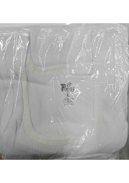 Erkek Fitilli Atlet Poyraz 5'li Pamuklu Atlet Likralı