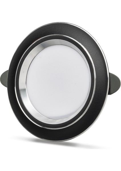15W Siyah Kasa Sıvaaltı Panel LED Armatür 6500K (Beyaz)