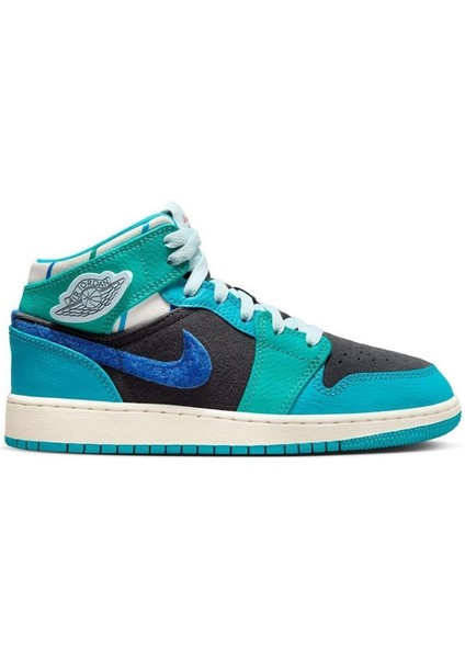 Air Jordan 1 Mid Sneaker School FJ9482-004 Spor Ayakkabı