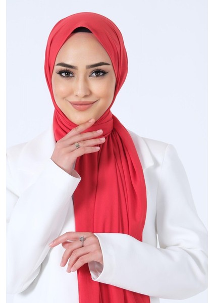Asya Şal - Kırmızı