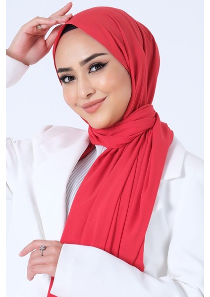 Asya Şal - Kırmızı