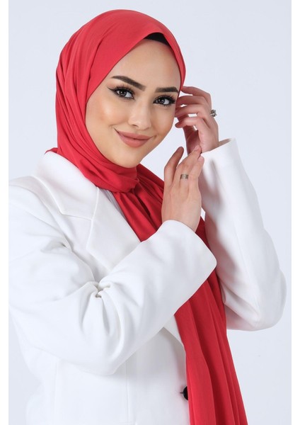 Asya Şal - Kırmızı