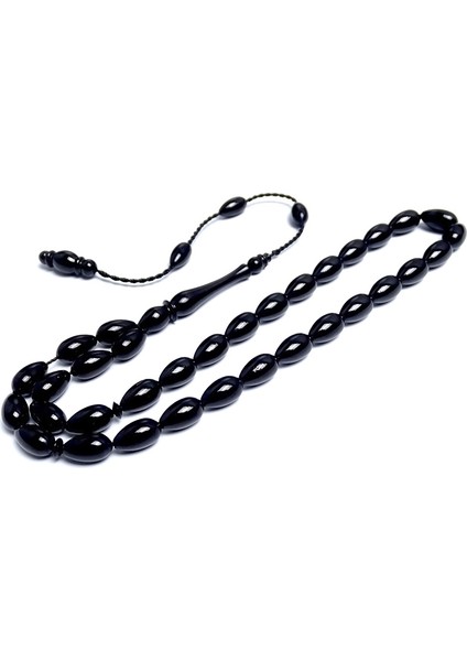 Erzurum Oltu Taşı Tesbih Eşsiz Su Damlası Tasarımı ve El İşçiliği modelleri