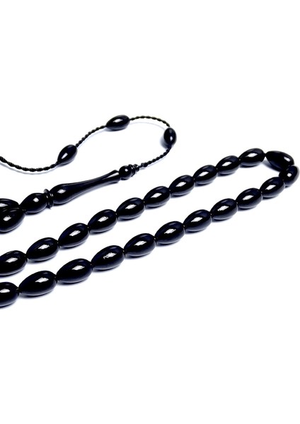 Erzurum Oltu Taşı Tesbih Eşsiz Su Damlası Tasarımı ve El İşçiliği fırsatları