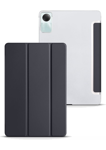 Redmi Pad Se 11" Tablet Kılıfı Kapaklı Standlı Arkası Sert Transparan Kılıf modelleri