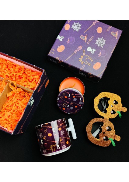 Cadı Kazanı Halloween Tasarımlı Cadılar Bayramı Hediye Seti fırsatları